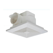 (As show, One size) 6 inch Duct Ceiling Ventilation Fan Bathroom Integrated Ceiling Ventilation Fan Bathroom Wall Mounted Exhaust Fan