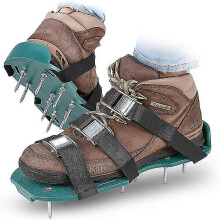 (As show, One size) Lawn Aerator Shoes Loose Soil Garden Aerator 26 Nails For Inflating The Lawn And Yard