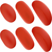 (As show, One size) 6 Pieces Pottery Clay Rib Soft Rubber Pottery Ribs Ceramic Pottery Ribs for Modeling Clay Pottery Artists,Oval Silicone Sheet Clay Sculpting Tools Cla