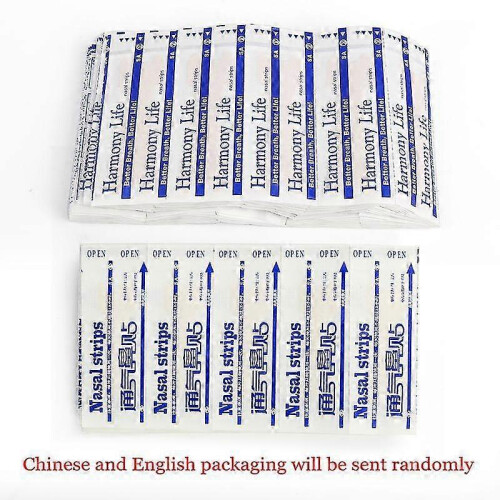 100 pcs Better Breath Nasal Strips Right Aid Stop Snoring Nose Patch Good Sleeping Patch Product Easier 2