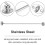 4 Pcs Storm Hook Wind Hook 16 Inch Stainless Steel Cabin Hook Solid for Window 4
