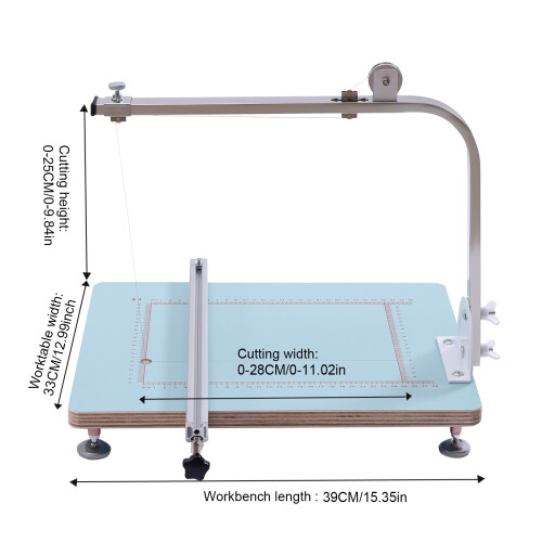 Hot Wire Foam Cutter Table Tabletop Hotwire Cutter   0-500C 1