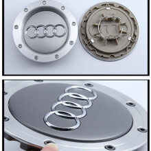 4X 147mm WHEEL CENTRE CAPS FOR AUDI RS4 TT STYLE TT A4 S4