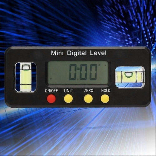 0~360 Digital Angle Plotter Mini Torpedo Level and Digital Inclinometer Electronic Angle Gauge 100m 2