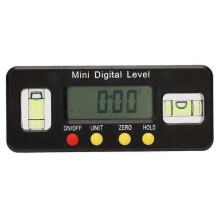 0~360 Digital Angle Plotter Mini Torpedo Level and Digital Inclinometer Electronic Angle Gauge 100m