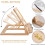 Wooden Cookbook Holder Reading Rest 5