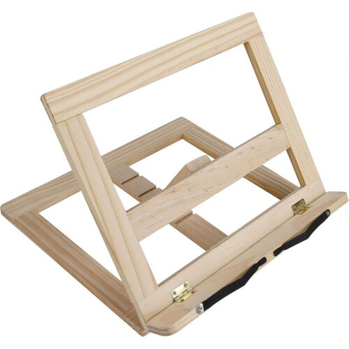 Wooden Cookbook Holder Reading Rest