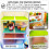 8 Pcs Refrigerator Liners, Washable Mats Covers Pads, Home Kitchen Gadgets Accessories Organization 4