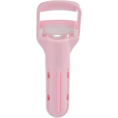 Silicone Filler and Spring Curling Iron, Pink