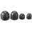 (As show, One size) 10PCS M6 Hexagon Screw Nut Protective Cap Plastic Hexagon Screw Nut Protective Cover 4
