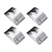 (As show, One size) 4Pcs Self Adhesive Towel Holders, Hook Rack Towel Hangers Hand Towel Hook Tea Towel Holders(C)