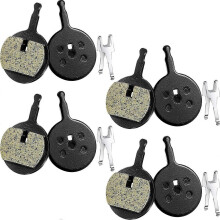 (As show, One size) 4 Pairs Bike Disc Brake Pads Compatible with Avid Mechanical BB5, CSC, Kingdom, Promax DC 710, 720, 913, Decipher, DSK Series, 300,300R, 310, 330, 330
