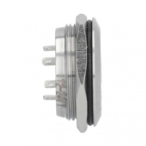 High quality  5pcs/pack 25mm ultra short metal button touch switch with LED 2