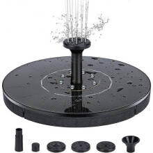 Solar Fountain for Bird Bath, Solar Powered Fountain Pump 1.5W Free Standing Floating Birdbath Water Pumps for Garden, Patio, Pond and Pool
