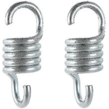 4" Heavy Duty Hammock Chair Spring Porch Swings Spring,punch Bag Spring Suspension Hooks,2packs
