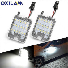 6000k-bienvenue Canbus Lamp for Mirror, 2x, for Ford Focus Mk3 Mk2 Mondeo Mkiv Mkv Kuga C-max Escape S-max-YuJia