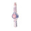 (Pink) Automatic Fog Bubble Machines Colorful Interactive Bubble Machine Rechargeable with Light Elastic Bubble Machine Wedding 1