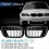 Gloss Black Front Hood Kidney Grill for - E46 3 Series 2002-2005 4
