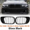 Gloss Black Front Hood Kidney Grill for - E46 3 Series 2002-2005 2