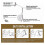 2 Pack Toy Boxes Hinges Soft Close Lid Support Hinges Chest Hinges 5