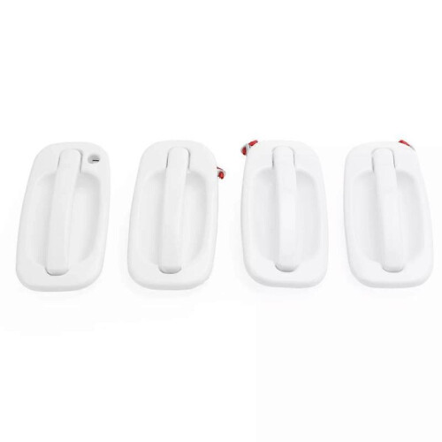 4PCS Exterior Door Handle Set Painted for Silverado 1999-2007 LHD 2