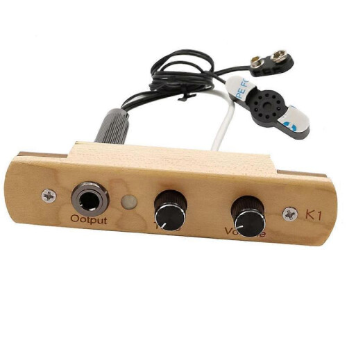 Cajon Box Drum Preamp/Pickup Musical Instrument Pickup Microphone Electronic Pick-Up System Percussi 2
