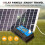 30W 12V Solar Panel Battery Charger+40A Controller for RV Car Boat Home Camping 5