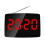 (As Shown, UK Plug) Wireless Restaurant Pager Calling System 20 Call Button with LED Display for Bar Restaurant Customer 2