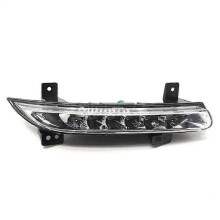 (Left, As Shown) Front LED DRL Fog Light for Fluence 2014+ Auto Driving Lamp Daytime Running Light Bumper Lamp