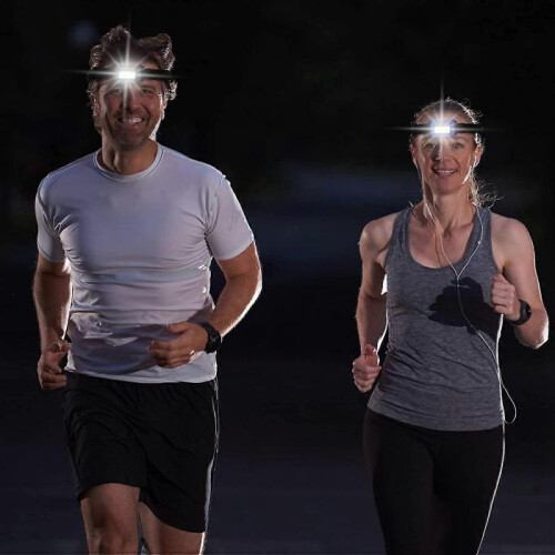 30 Pcs Led Headlight Flashlight for Adults Kids Outdoor Flashlight Headlights with Adjustable Headba 2