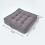 Homescapes (Grey) Cotton Armchair Booster Cushion 6