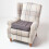 Homescapes (Grey) Cotton Armchair Booster Cushion 8