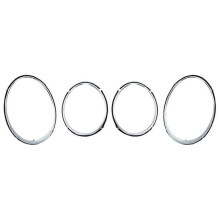 Electroplated Bright Strip Headlight Ring Frame for Bentley Continental Flying Spur 2005-2013