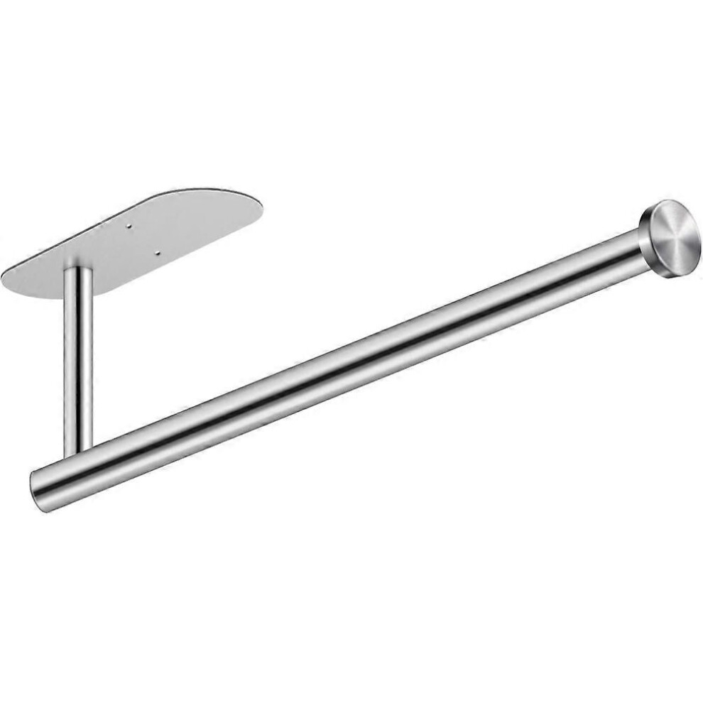 Paper Towel Holders Wall Mount Under Cabinet Self Adhesive Drilling Stainless Steel Paper Towel Rolls
