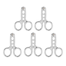5PCS Multifunctional Nut Cracker Nut Sheller Opener Stainless Steel Walnut Plier for Household