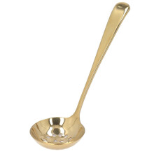 304 roestvrij staal lange steel pollepel dik maken hotpot soeplepel keuken kookgereedschap gouden vergiet