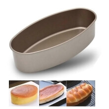 Moule à gâteau ovale antiadhésif, moule à pain, moule à gâteau au fromage, moule à gâteau, outil de