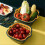 Drain Basket Double Layer Side Handle PP Rapid Draining Thickened Washing Basket for Kitchen Yellow 2