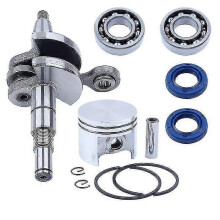 Crank Crankshaft Piston Kit For Stihl Ms170 017 37mm 1130 030 2000 Chainsaw