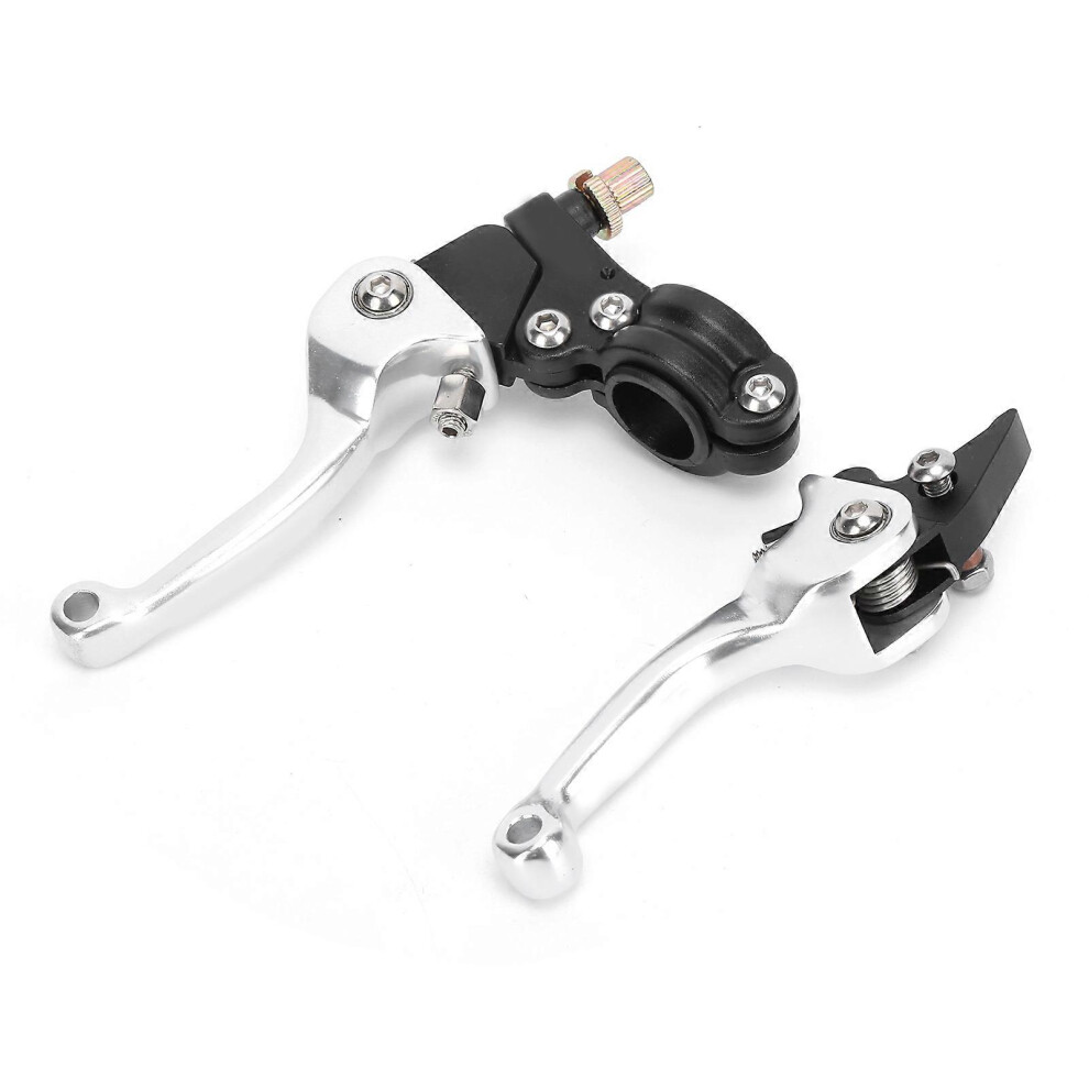 22Mm Clutch Brake Folding Lever Corrosion Resistant For Motorcycle Atv Offroad Motorbike( ) Silver 9421490215582