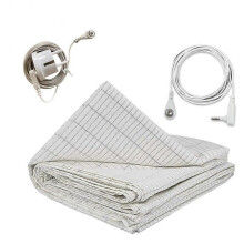 27x52Inch Grounding Sheet Conductive Silver Fiber Material Skin Friendly and Comfortable Enhance Sle