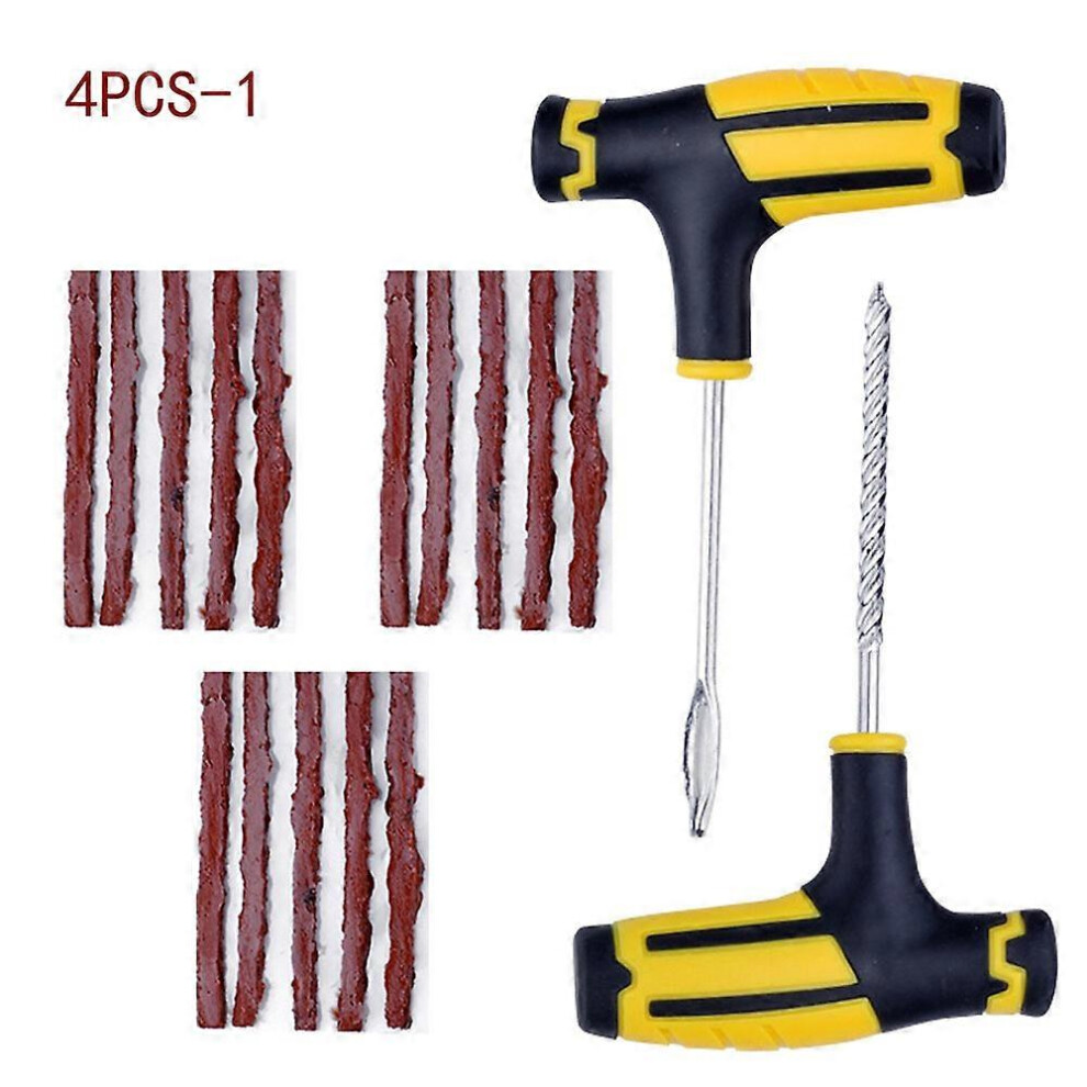 (As Show, One Size) Motorcycle, Car And Bicycle Tire Repair Kit, Tire Repair Tools, For Puncture Repair 4632228910289