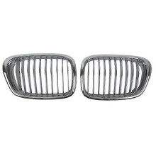Front Kidney Sport Grille Bumper Grill Replacement for E39 55-Series 525I 528I 530I 540I M5 1997-200