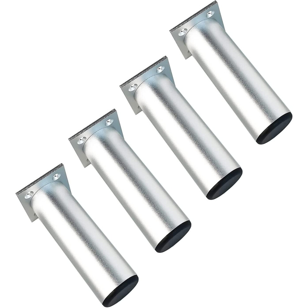 (As Show, One Size) 4 Adjustable Legs 12Cm Height Thicken Cabinet Legs Table Legs Furniture Legs, Aluminum Alloy Furniture Legs, Adjustable Height 0-1 4632228998683