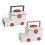 (grey) Pills Organizer Holder Lightweight Multi-use Anti-deform Convenient Strudy Individual Grid Storage Box for Dorm 3