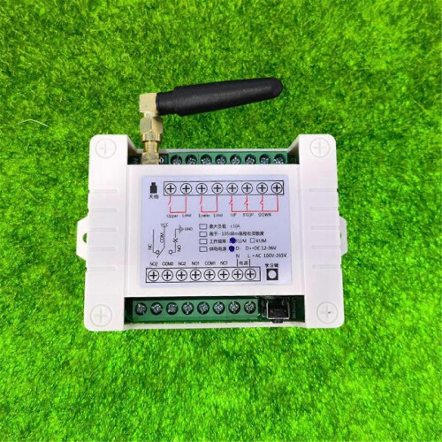 433MHz Industrial Wireless Remote Control Switch, DC 12V/24V/36V, 2CH RF Receiver 1
