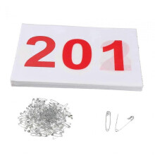 (201 to 300) 100 Pieces Running Bibs Numbered Race Bibs 100 Numbers Athlete Race Numbers 001 To 100