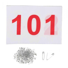 (101 to 200) 100 Pieces Running Bibs Numbered Race Bibs 100 Numbers Athlete Race Numbers 001 To 100