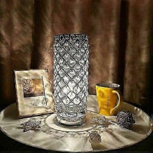 Crystal Wax Melter: Unique Design & Easy Maintenance for Aroma Enthusiasts (Crystal Silver)