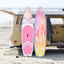 (Pink) 11FT Inflatable Paddle Board Complete Surfboard UK